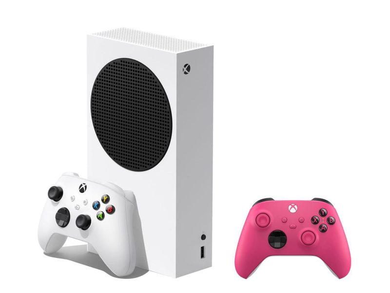 Microsoft Xbox Series S 512GB + Xbox Series Controller - Deep Pink
